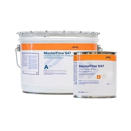 Sika SikaFlow-647 Liquid Epoxy Grout for Pressure or Gravity Application 2.5 Gallon Kit 810331
